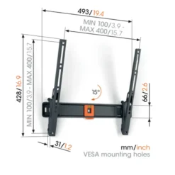 Vogel's TV-steun Tilt M - 32 t/m 65 inch New