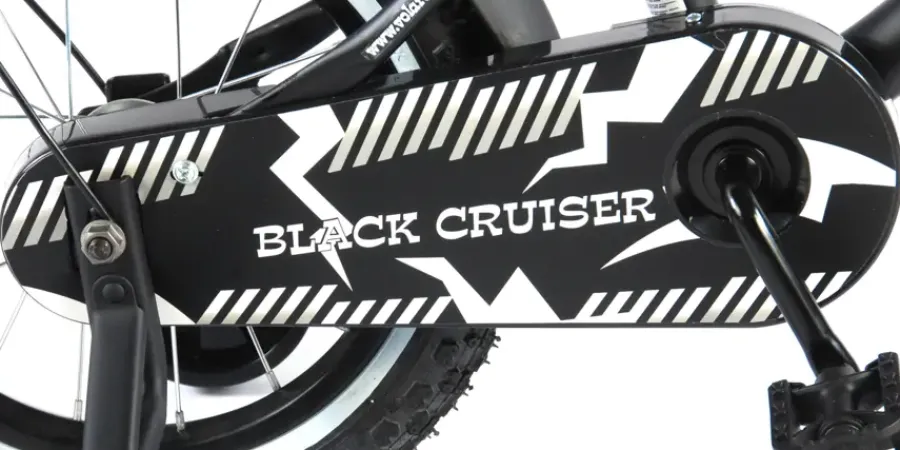 Volare Black Cruiser 14 Inch kinderfiets
