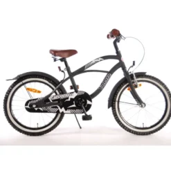 Volare Black Cruiser kinderfiets zwart 18 inch Best