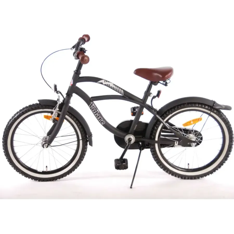 Volare Black Cruiser kinderfiets zwart 18 inch Best