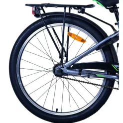 Volare Cross kinderfiets donker grijs 24 inch