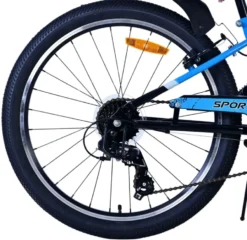 Volare Sportivo kinderfiets blauw 24 inch