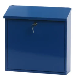 V-part Brievenbus Malagan blauw