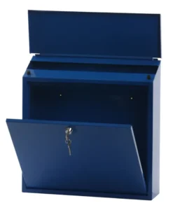 V-part Brievenbus Malagan blauw