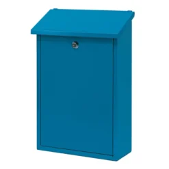 V-part Brievenbus Toledon blauw Discount