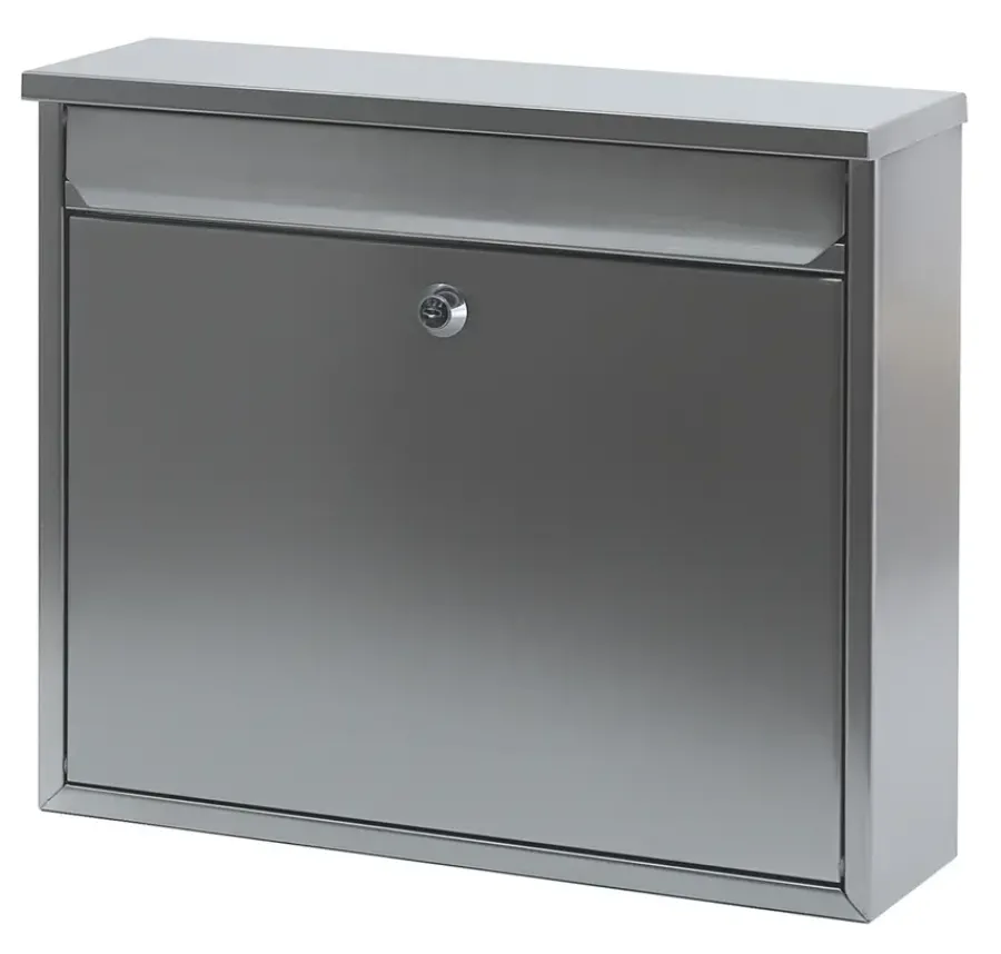 V-part Wandbrievenbus Granadan RVS - 31.5 cm Best