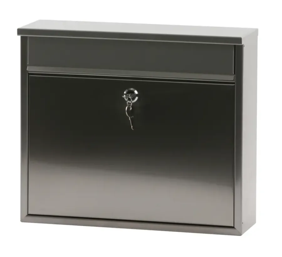 V-part Wandbrievenbus Granadan RVS - 31.5 cm Best