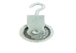 Waelbers hijskatrol met enkel gietijzer-wiel 50 mm Hot