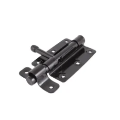 Waelbers schuifgrendel 100 mm zwart