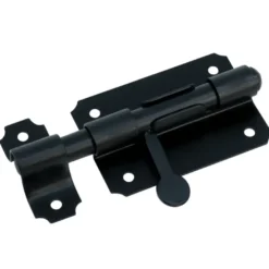 Waelbers schuifgrendel 80 mm zwart
