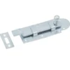 Waelbers schuif met bocht 80 mm verzinkt