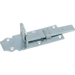 Waelbers schuif vlak 120 mm met slotoog verzinkt