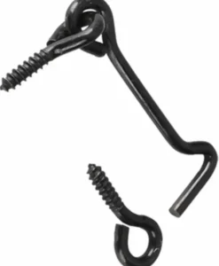 Waelbers windhaak inclusief los oog 160 mm zwart