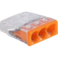 Wago Lasklem 3-voudig compact 0,5-2,5mm² 2273-203 30 stuks Discount