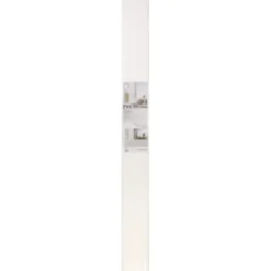 Geen Wand- en plafondpaneel PVC wit hoogglans 270x25 cm 4 stuks 2,7m2 New