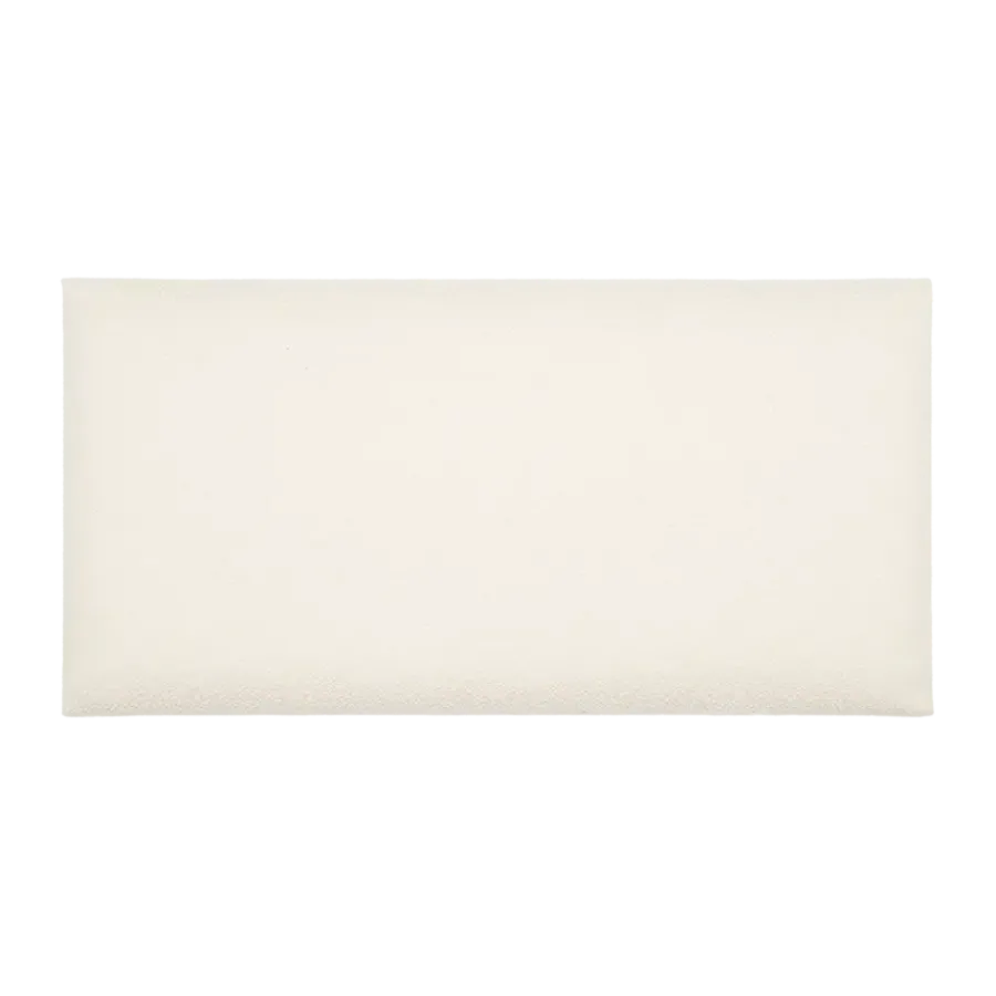 Geen Wandkussen bouclé crème 60x30 cm Discount