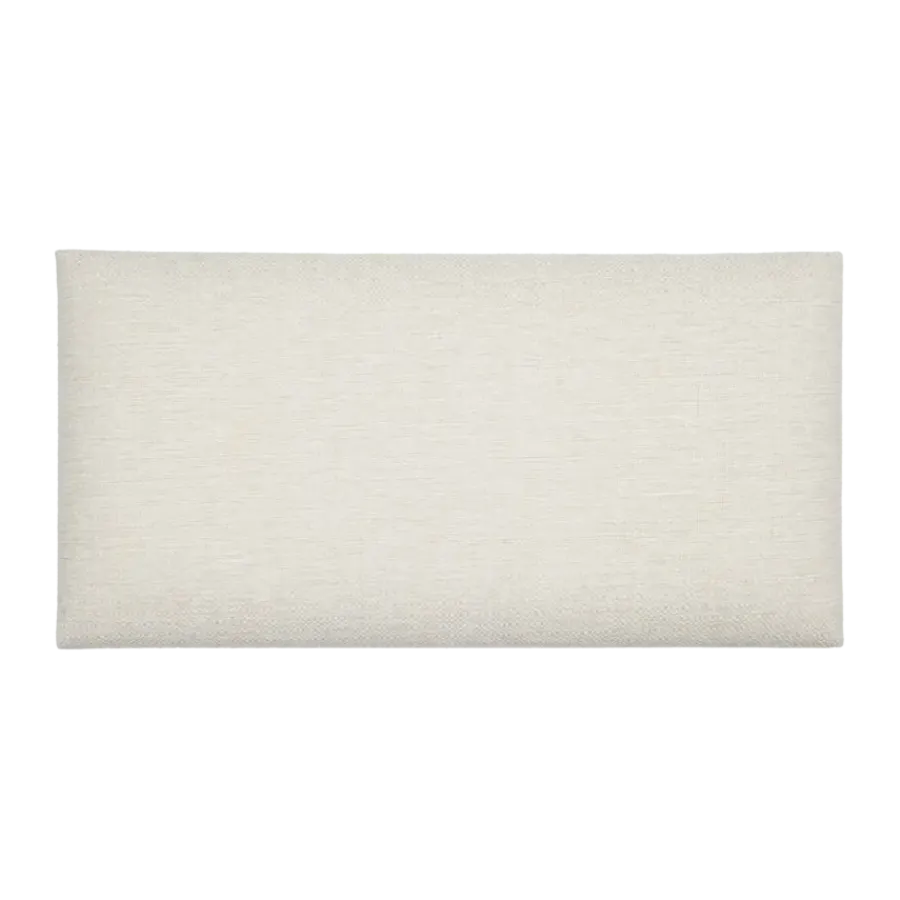 Geen Wandkussen grof geweven crème 60x30 cm Best