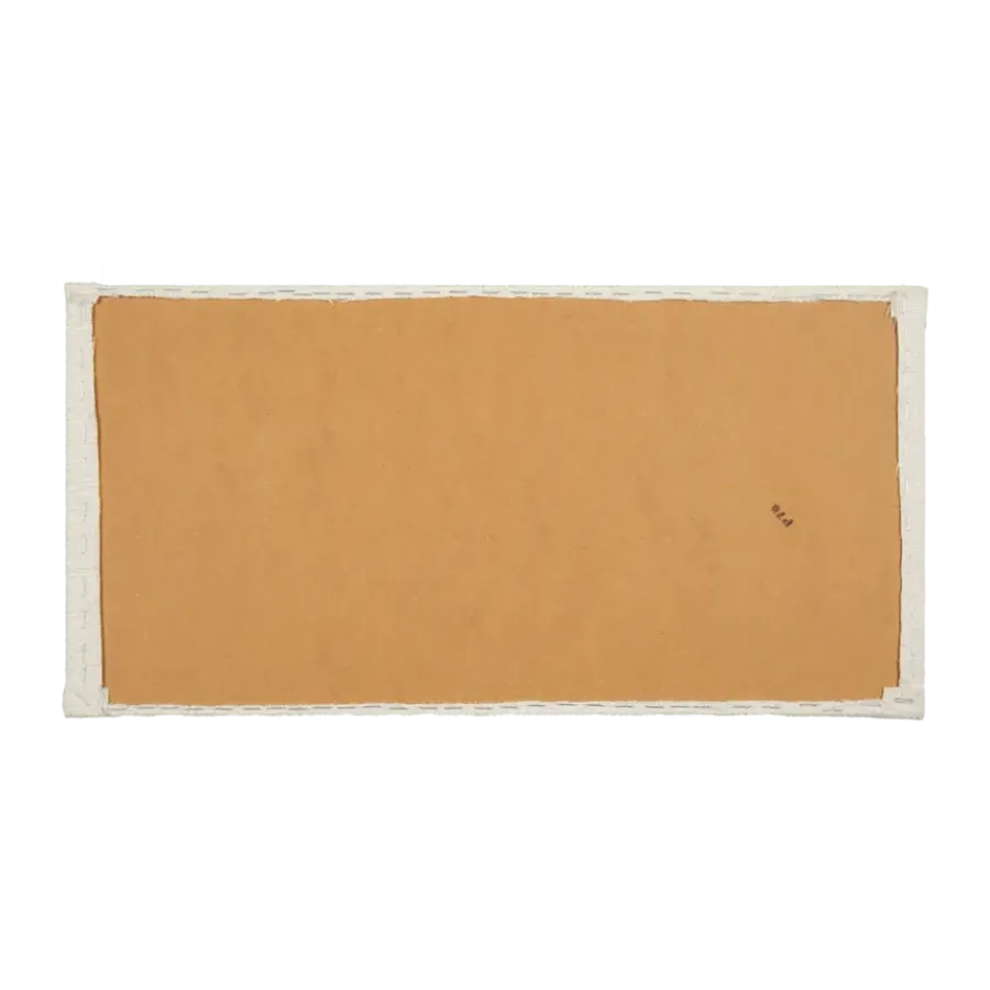 Geen Wandkussen grof geweven crème 60x30 cm Best