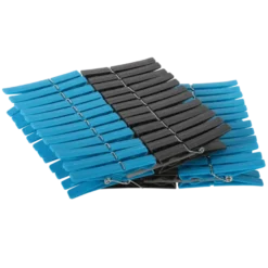 Wasknijpers plastic 48 stuks