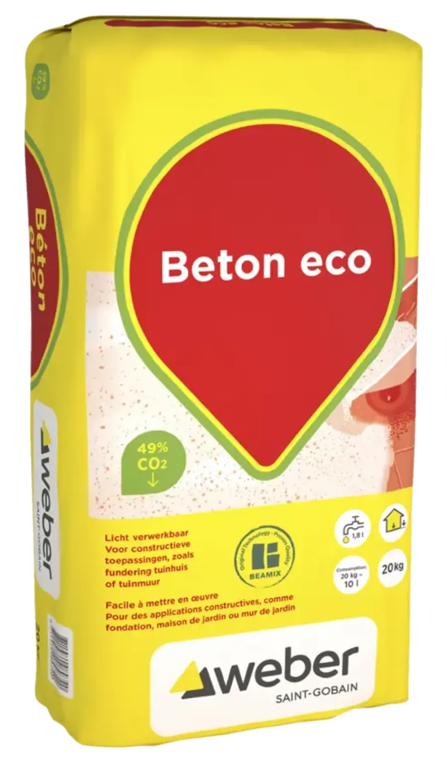 Weber Saint-Gobain Weber Beamix Beton eco 20 kg Clearance