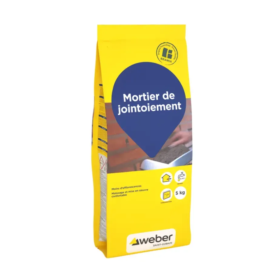Weber Saint-Gobain Weber Beamix Metselen voegmortel antraciet 5 kg Best