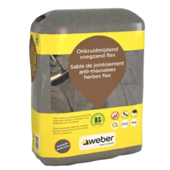 Weber Saint-Gobain Weber Beamix onkruidmijdend voegzand flex antraciet 15 kg Best