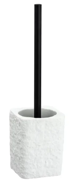 Wenko Villata toiletborstelhouder polyresin wit