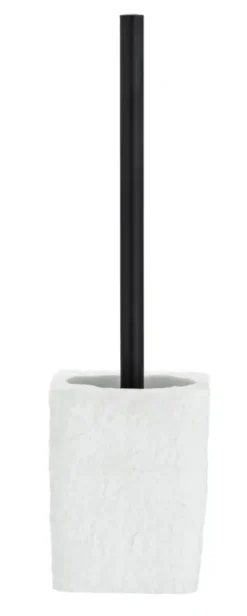 Wenko Villata toiletborstelhouder polyresin wit