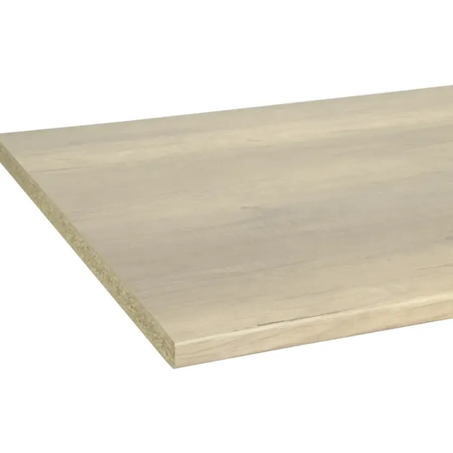 Geen Werkblad AS28 265x60cm Grof Hout Best