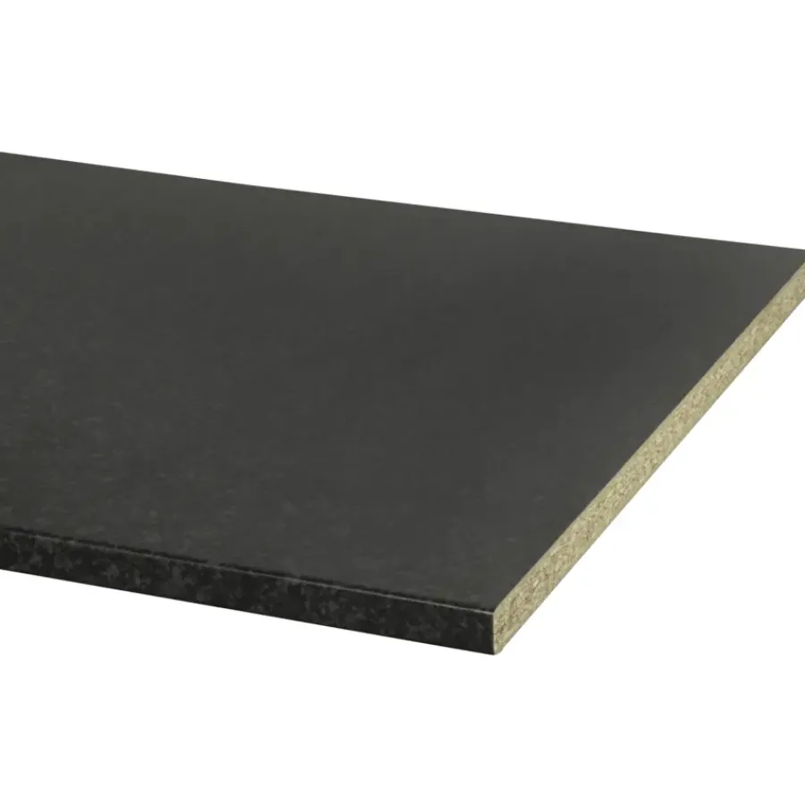 Geen Werkblad AS28 175x60cm Nero Brasil Best