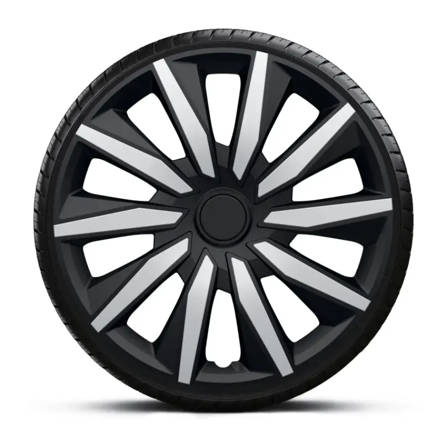 Gorecki Wieldoppenset 15" Decente zwart / zilver Discount