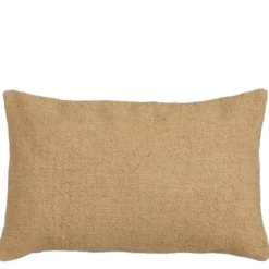 Woven kussen l.bruin - l55xb35xh10cm