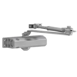 Yale deurdranger 300 series zilver Hold open New