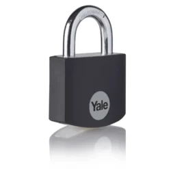 Yale Hangslot aluminium 32 mm zwart