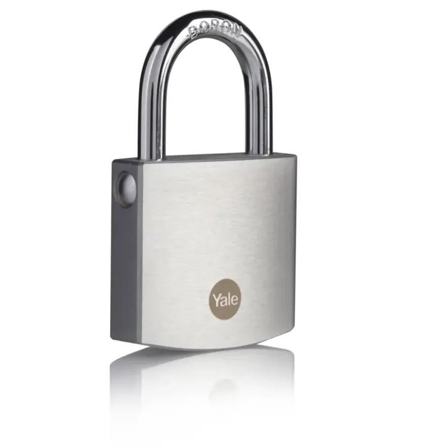 Yale Hangslot messing 50 mm mat chroom finish