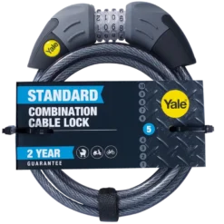 Yale Kabelslot met cijferslot Ø10 mm, lengte 180 cm Sale