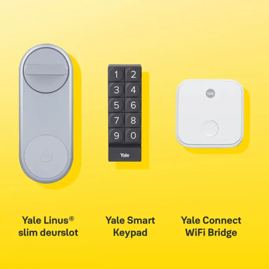 Yale Linus Slim deurslot zilver Outlet