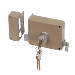 Yale Oplegslot met Buitencilinder Vast Grijs Gelakt 635-50mm Discount